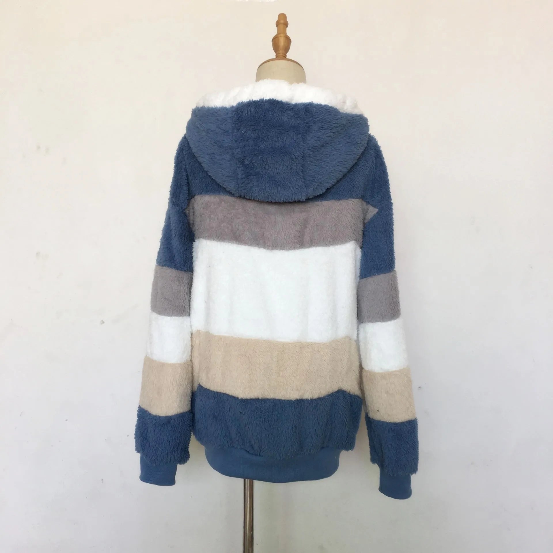 Oversized Hooded Jacket for Women - Autumn Winter Plush Coat 2023