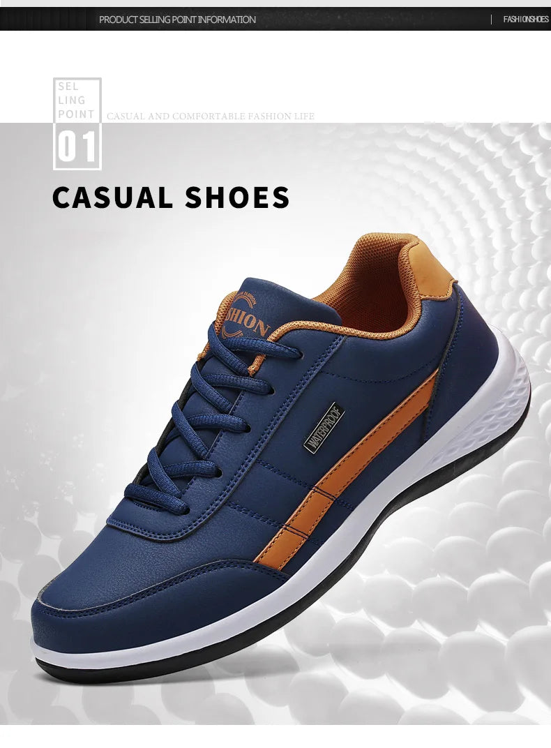 Men's 2024 Trend Breathable Casual Sneakers - Non-Slip Outdoor Walking Shoes