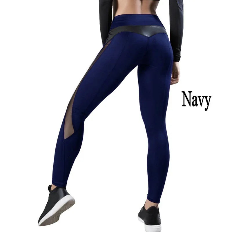 Women’s High-Waist Push Up Yoga Leggings - Seamless Stretch Fitness Pants