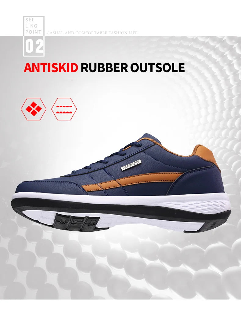 Men's 2024 Trend Breathable Casual Sneakers - Non-Slip Outdoor Walking Shoes