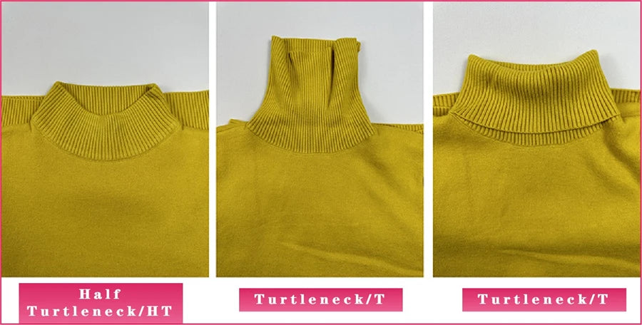 Elegant Turtleneck Winter Sweater for Women - Velvet Lined & Warm Pullover