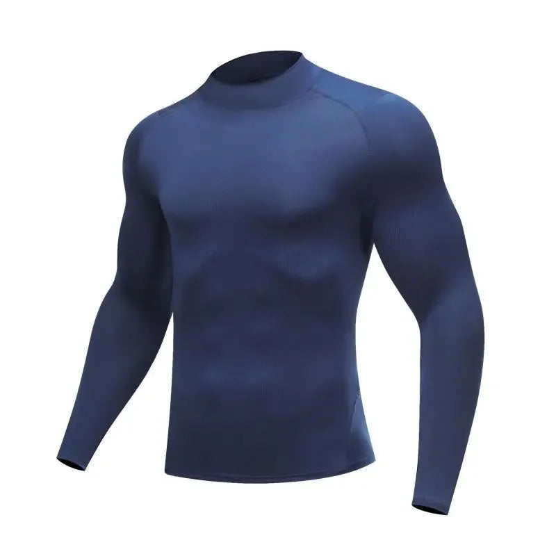 Men's Compression Running T-shirt Long Sleeve Sportswear