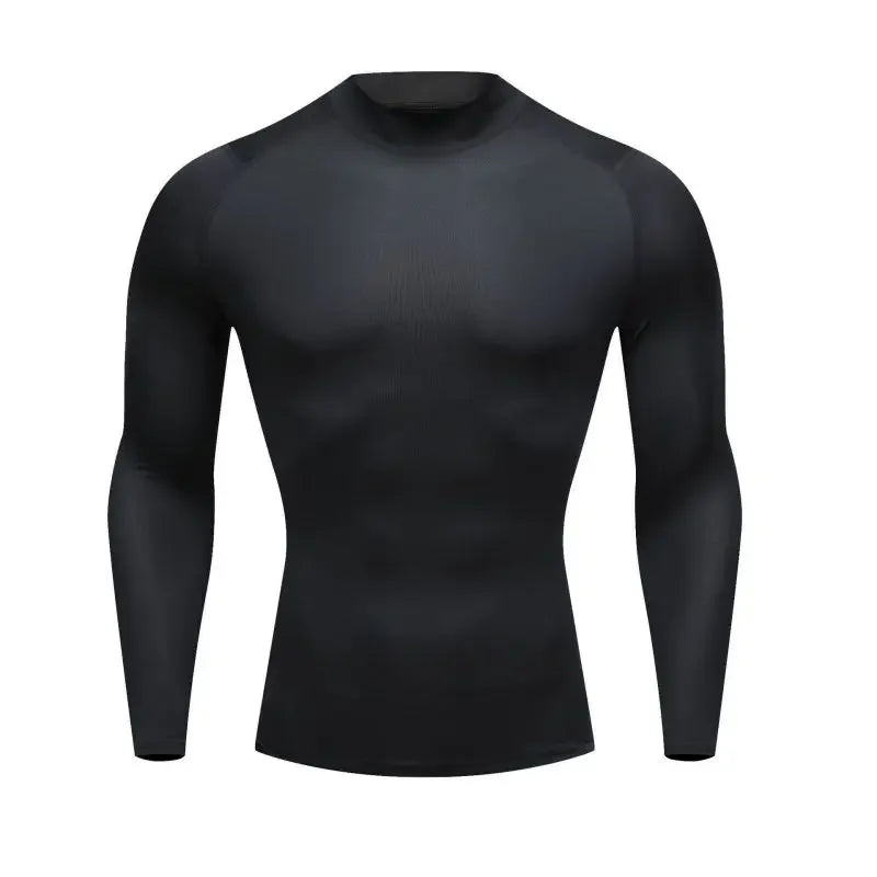 Men's Compression Running T-shirt Long Sleeve Sportswear