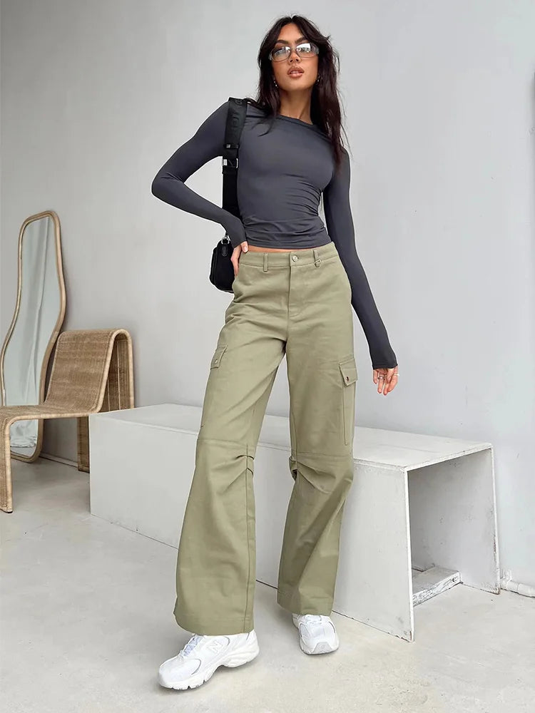Women’s Casual Long Sleeve Slim Fit T-Shirts - Spring & Autumn Pullover Tees